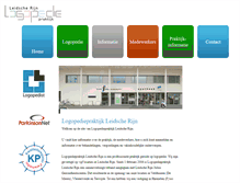 Tablet Screenshot of logopediepraktijkleidscherijn.nl